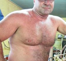 handsome daddy hairychest men