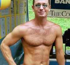 hairy musclemen gay pride parade