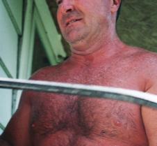 hairychest daddy working