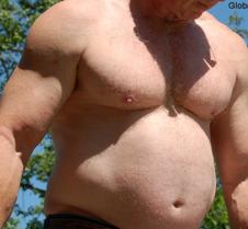 big beefy hairychest hunk