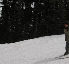 Gordon Heier downhill skiing Sunshine; 4
