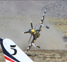 Thunder Mustang #75 Air Race Crash 454a