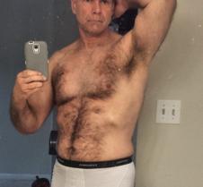 dad hairychest guys selfies