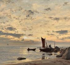 Beach Side Naerland After Rain - Amaldus
