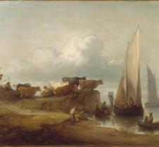 A Coastal Landscape - Thomas Gainsboroug