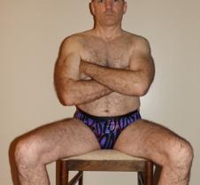 handsome all american daddie arms crosse