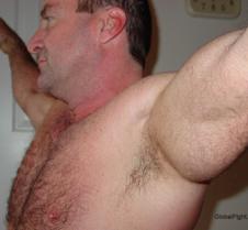 very hairy biceps furry arms shoulders