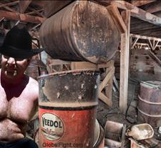dad working barn shirtless